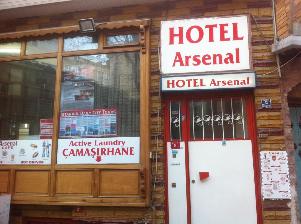 Arsenal Hotel Istanbul Exteriör bild